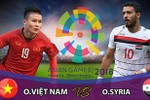 Olympic Syria và Olympic Việt Nam, 19h30 ngày 27/8: Chinh phục thử thách
