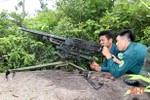 Lực lượng dân quân cơ động Xuân Lam diễn tập sẵn sàng chiến đấu