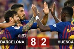 Messi thăng hoa, Barca "nghiền nát" tân binh Huesca 8 - 2