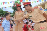 Gần 5.000 học sinh TP Hà Tĩnh được tuyên truyền Luật Giao thông đường bộ 