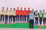 Hà Tĩnh giành 7 huy chương tại Giải Rowing và Canoeing vô địch trẻ quốc gia