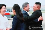 Những hình ảnh đầu tiên về chuyến thăm Triều Tiên của Tổng thống Hàn Quốc