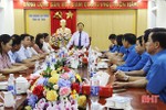 Bí thư Tỉnh ủy gặp mặt đoàn đại biểu Hà Tĩnh dự Đại hội Công đoàn Việt Nam lần thứ XII
