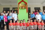 LĐLĐ Hà Tĩnh gắn biển công trình chào mừng Đại hội Công đoàn Việt Nam