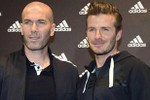 Zidane đàm phán sơ bộ với đội bóng của Beckham