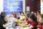 Tham vấn lao động nữ Hà Tĩnh về Bộ luật Lao động sửa đổi