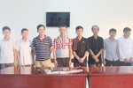 Bắt, khởi tố 9 đối tượng đánh "liêng" tại Thạch Hà