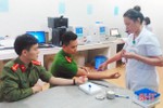 2 chiến sỹ Công an Hà Tĩnh hiến máu hiếm cứu bệnh nhân