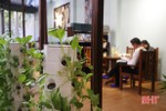 Độc đáo cà phê… rau sạch giữa lòng thành phố Hà Tĩnh