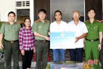 Công an Hà Tĩnh ủng hộ 428 triệu đồng cho trung úy mắc bệnh hiểm nghèo