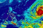 Xuất hiện siêu bão Yutu giật trên cấp 17 gần Biển Đông