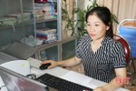 Nữ công chức đưa công tác tư pháp ở Nam Hương "vào guồng"