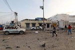 Số người thiệt mạng trong vụ đánh bom liều chết tại khách sạn ở Somalia tăng lên 39