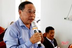 Đại biểu HĐND tỉnh Hà Tĩnh tiếp xúc cử tri Hương Khê, Cẩm Xuyên