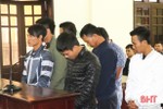 39 tháng tù cho nhóm đối tượng "xóc đĩa" ở Thạch Hà!