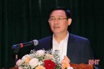 Phó Thủ tướng Chính phủ Vương Đình Huệ tiếp xúc cử tri Hương Khê