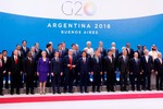 Đằng sau bức ảnh chụp chung của các lãnh đạo G20