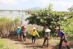 Nhờ nguồn tài trợ từ Vương quốc Bỉ, Thạch Hạ trồng mới 5 ha “rừng chắn sóng”