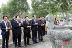 Phó Thủ tướng Vương Đình Huệ dâng hương tưởng niệm Uy Viễn Tướng công Nguyễn Công Trứ
