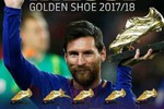 Messi thành người đầu tiên giành 5 Chiếc giày vàng châu Âu