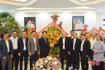Chủ tịch UBND Hà Tĩnh chúc mừng Giáng sinh Tòa Giám mục giáo phận Vinh