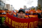 Hàng chục nghìn tài xế taxi Hàn Quốc biểu tình phản đối dịch vụ đi chung xe