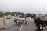Tai nạn liên hoàn giữa 4 ô tô trên QL 1A đoạn qua Hà Tĩnh