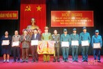 Lực lượng vũ trang TP Hà Tĩnh quyết giữ vững ANTT để nhân dân vui tết 
