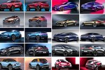 Chiêm ngưỡng trọn bộ 35 thiết kế của 7 mẫu xe VinFast Pre sắp ra mắt