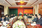 Ban Thường vụ Tỉnh ủy Hà Tĩnh kiểm điểm công tác lãnh đạo, chỉ đạo năm 2018