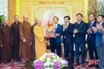 Ban Trị sự Phật giáo chúc Tết Đảng bộ, chính quyền và nhân dân Hà Tĩnh