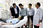 Phó Trưởng ban Thường trực Ban Tổ chức Trung ương thăm hỏi bệnh nhân tại các bệnh viện
