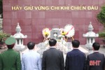 Dâng hương tưởng niệm Tổng Bí thư Trần Phú