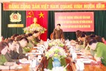 Thứ trưởng Bộ Công an kiểm tra tình hình an ninh trật tự tại Hà Tĩnh