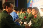 Lộc Hà liên hoan tiễn 88 tân binh lên đường nhập ngũ