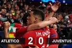 Atletico giành lợi thế lớn trước trận lượt về, Man City nhận bàn thua gây tranh cãi vì VAR