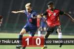 U22 Thái Lan 1-0 U22 Timor Leste: Người Thái nhọc nhằn giành 3 điểm