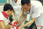 BVĐK Hồng Lĩnh cấp cứu thành công bệnh nhi 2 tuổi bị đuối nước