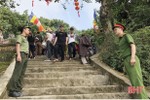  Hà Tĩnh : Công an "căng mình" đảm bảo an ninh, an toàn mùa lễ hội