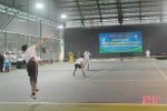 Tranh tài quần vợt mừng Ngày truyền thống Bộ đội Biên phòng