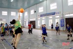 TP Hà Tĩnh tổ chức giải bóng chuyền hơi nữ cán bộ, CNVC- LĐ
