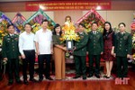 Phó Chủ tịch Thường trực HĐND tỉnh chúc mừng Bộ đội Biên phòng Hà Tĩnh