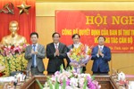 Công bố quyết định của Ban Bí thư Trung ương Đảng chuẩn y Phó Bí thư Thường trực Tỉnh ủy Hà Tĩnh