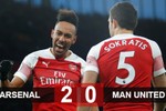 Arsenal 2-0 M.U: Solskjaer đứt mạch bất bại ở Ngoại hạng Anh