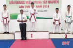 Hà Tĩnh thắng lớn tại Giải Karatedo khu vực miền Trung - Tây Nguyên 2019