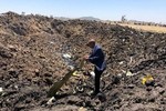 Hộp đen máy bay Ethiopia rơi được gửi ra nước ngoài phân tích