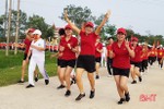 900 VĐV tham gia Ngày chạy Olympic vì sức khỏe toàn dân ở Thạch Hà