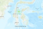Động đất 5,4 độ tấn công đảo miền trung Indonesia