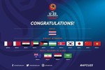 Xác định 16 đội dự vòng chung kết U23 châu Á 2020