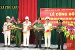 Điều động cán bộ công an chính quy đảm nhiệm chức danh công an xã ở Lộc Hà, Thạch Hà